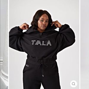 Tala Doze half zip sweatshirt
